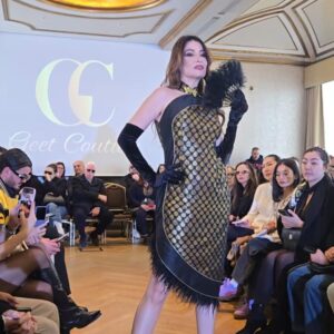 Brocade Elegance: Modern Cheongsam